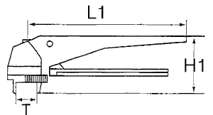 12 POS. TRIGGER HANDLE FOR BFLY VALVE